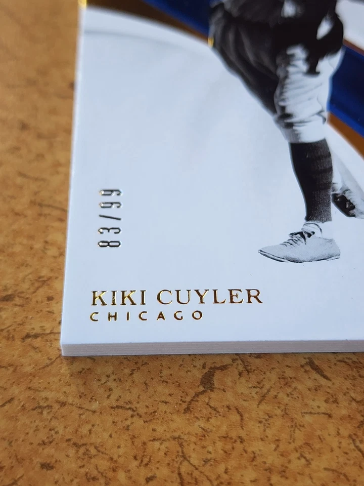 2017 Panini Immaculate Kiki Cuyler /99!! Chicago Cubs RARE - Image 2 of 3