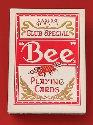 2011 Bee Club Special Titanium Red Diamond Back Theory 11 Deck 1st Edition New 