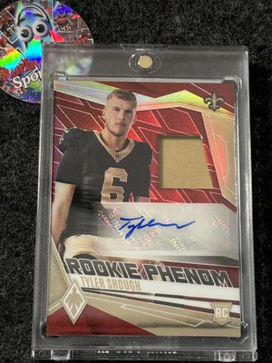 2025 Panini Phoenix #RPJ-TSH Tyler Shough RPA Red Prizm #/99