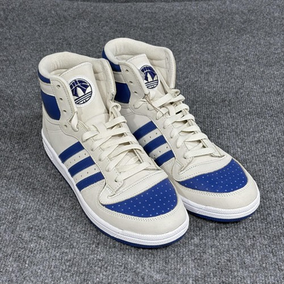 #ad Adidas Top Ten RB Shoes Mens Size 11 White Blue High Top Originals Retro FZ6022 $134.99