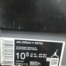 Jordan Air Jordan 11 Retro Cherry White/Varsi...