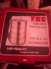 YKC Four Layers Food Container High Quality Stainless Steel