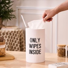 Wood Disinfecting Wipe Dispenser for Kitchen   Countertop Organizer Caddy, St...