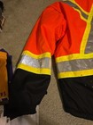 Work King Safety Hi Vis Orange 2 layer Class 3 Large jacket — photo 3