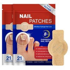 Fungal Nail Patches 42 PCS, Toenail Treatment Extra Strength 8-Hour Overnight...