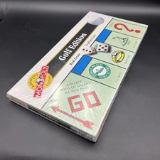 Vtg 1996 Monopoly Golf Authorized Edition Board Game Vintage USAopoly Brand New