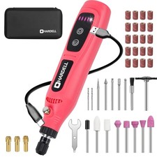 Mini Cordless Rotary Tool, 5-Speed Rotary Tool Kit with 43 Accessories, Type-...