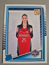 Sonia Citron Rated Rookie 2025 Donruss WNBA #87 Washington Mystics RC