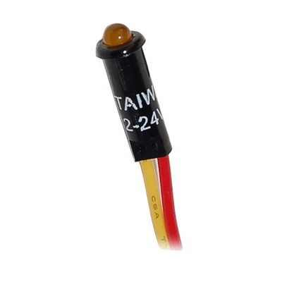 Blue Sea 8033 Amber LED Indicator Light BLUE SEA SYSTEM 8033  Expedited Shipping