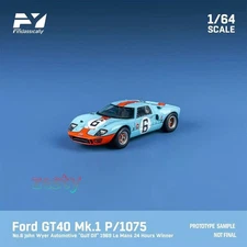 Findclassically 1: 64 Ford GT40 MK1 Le Mans 6 # alloy car model 