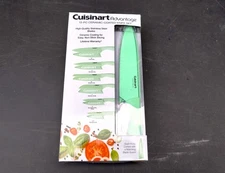 New Cuisinar Advantage 12-Pc Ceramic-Coated Knife Set 2020 Chef Santoku Bread