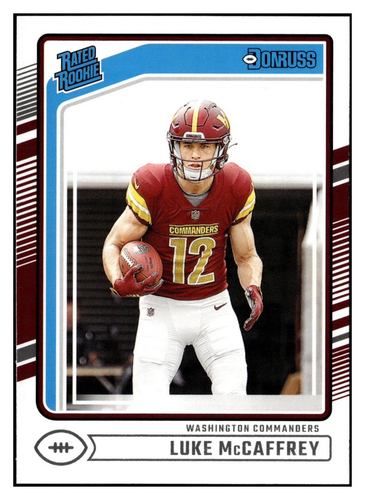 2024 Panini Donruss - Rated Rookie (RC) Luke Mccaffrey [Base] #302