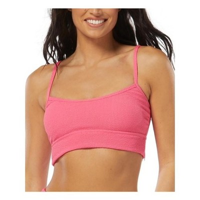 SUNDAZED Womens Gianna Textured Midlin Ultra Pink XS