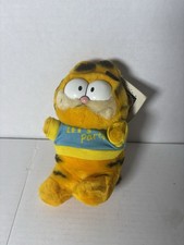 Vintage 1981 Garfield Plush Dakin/ United Feature Syndicate "LETS PARTY