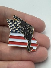 Missouri Northrop B-2 Stealth Bomber Lapel Pi...