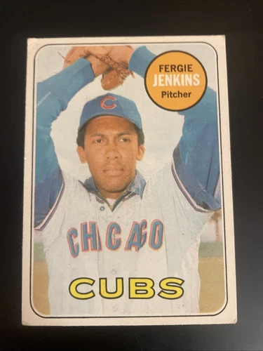1969 Topps #640 Ferguson Jenkins EX-EXMINT