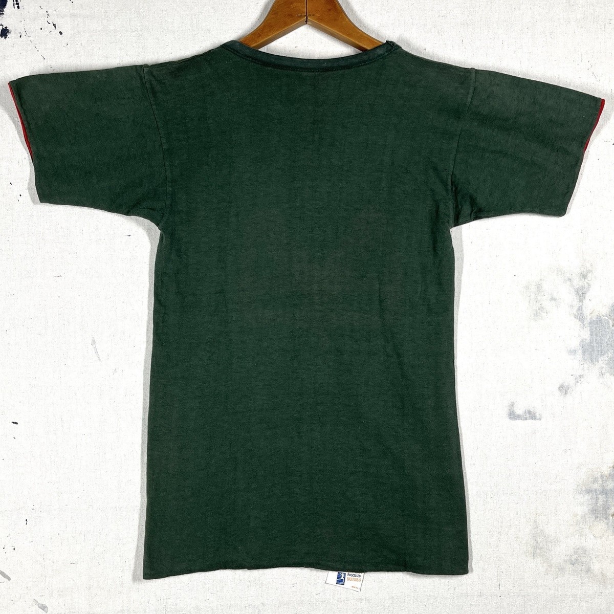 VINTAGE 40s Champion Physical Education T Shirt Sz Small Double