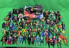 HUGE LOT of 90s VINTAGE BATMAN KENNER ROBIN Superman Cat Woman Two Face FIGURES