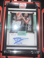 2025 Panini One And One WNBA First Team Signatures Tina Charles  9/10