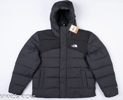 #ad Mens THE NORTH FACE BALTIC Puffer Hooded Insulated 600 Down Jacket Asphalt Grey $176.00