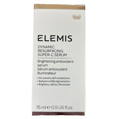 Elemis Dynamic Resurfacing Super C Brightening Antioxidant Serum 0.5oz/15 ml NEW