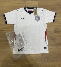 Image of Nike England Home Shirt White L adults Short Sleeve With 1 Star