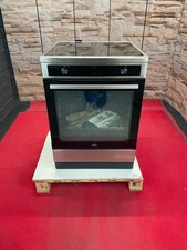 AEG CIB6643BBM Standherd Induktion SteamBake AirFry Hob²Hood 73 L silber