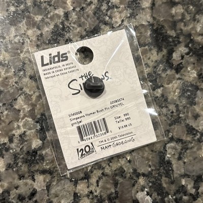 n ブッシュスマート Lids x The Simpsons MLB Homer In Ivey Exclusive Pin SUPER RARE | eBay