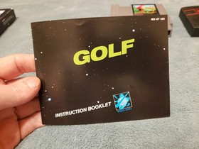 Golf (NES, 1985) Black Box Complete See Photos