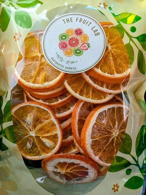 450g Dehydrated Orange Slices | Premium Cocktail Garnish | Dried Citrus