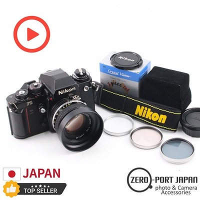 [N MINT] Nikon F3 Eye Level SLR 35mm Film Camera Ai 50mm f1.4 Lens From JAPAN
