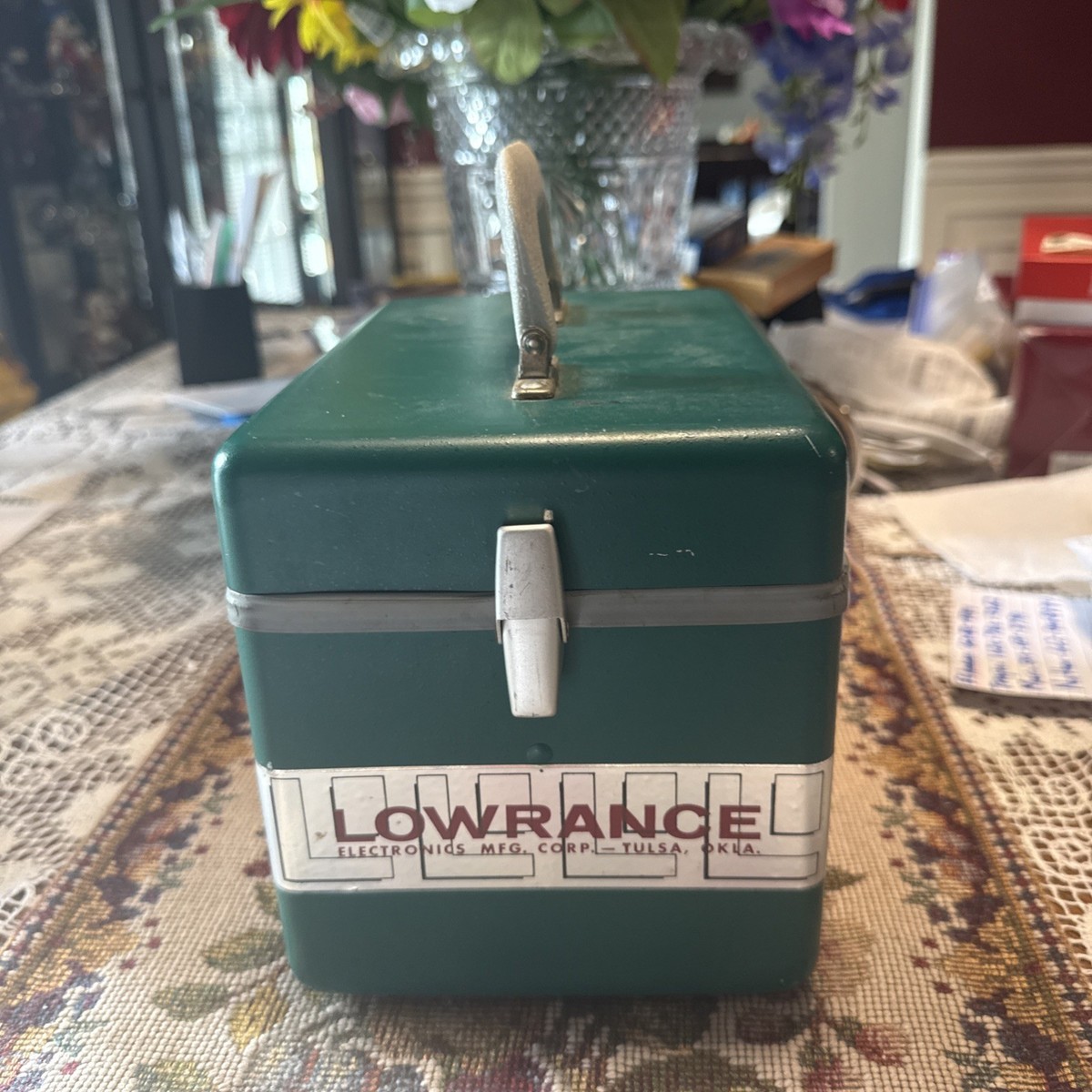 vintage Lowrance Fish Lo-K-Tor, “Little Green Box