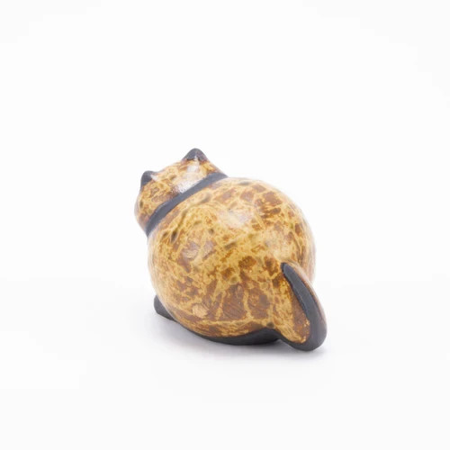Lisa Larson - Trusted Raccoon - Shigaraki Ware Brown Ceramic Ornament with Box - Picture 7 of 13