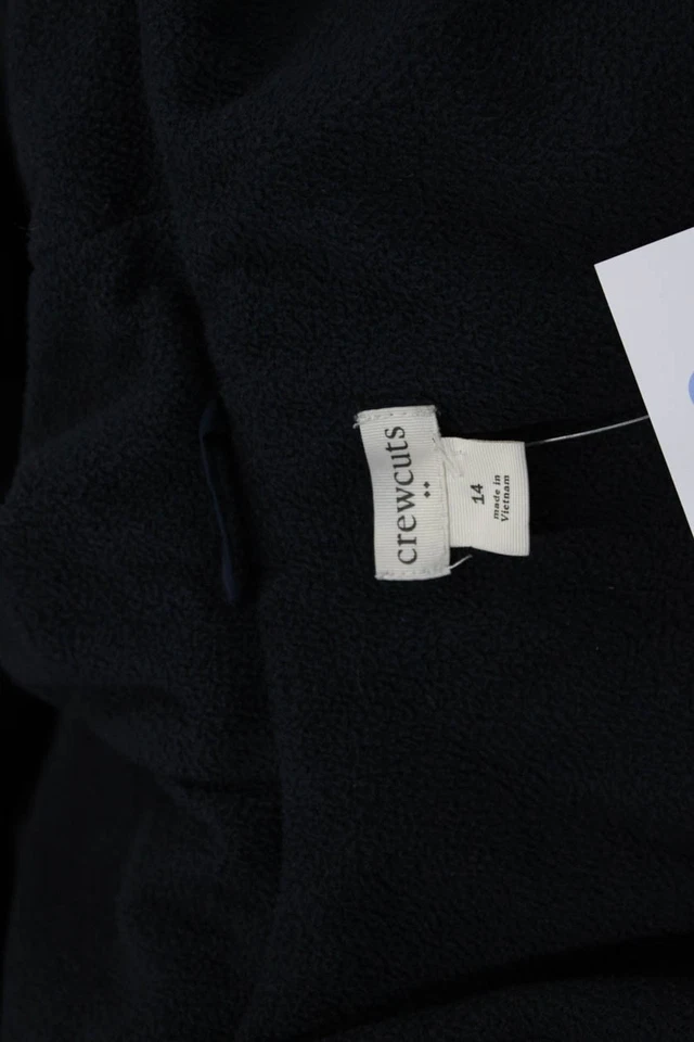 Crewcuts Boys Long Sleeve Button Zip Puffer Jacket Navy Size 14 - Image 3 of 4