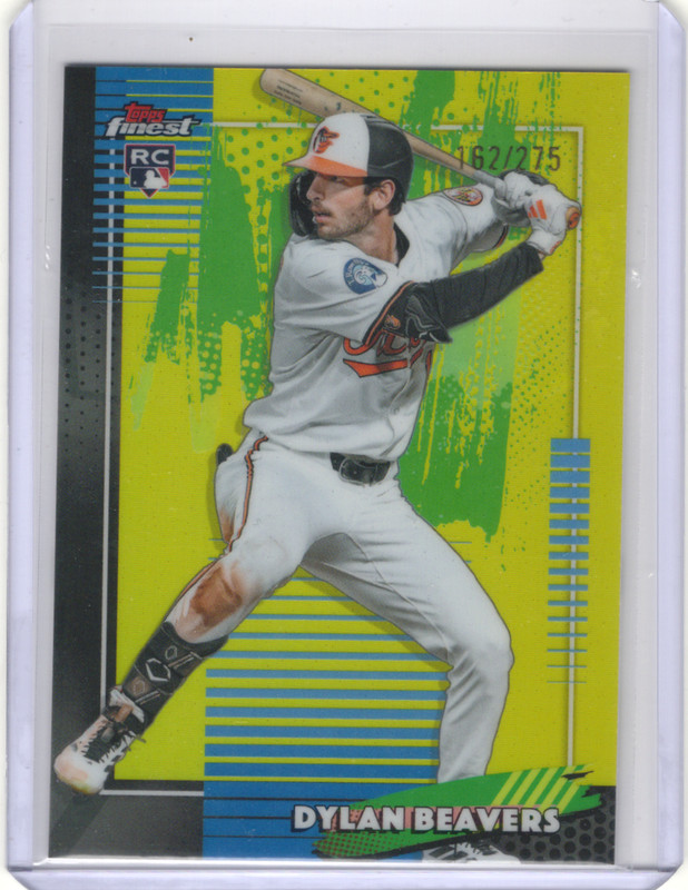 2026 Topps Finest - Dylan Beavers #85 Yellow /275 RC