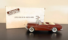 Danbury Mint 1953 Buick Skylark Browncream Diecast W Open Hooddoors