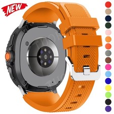 For Samsung Galaxy Watch 8/8 Classic 40/44mm/Ultra 47mm 2025 Silicone Band Strap