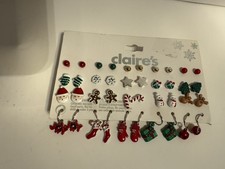 Claire s Christmas Earrings 20 Pairs