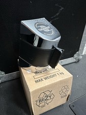 2x Tensabarrier Wall Mount Black 15' Retractable Belt Barrier. New.