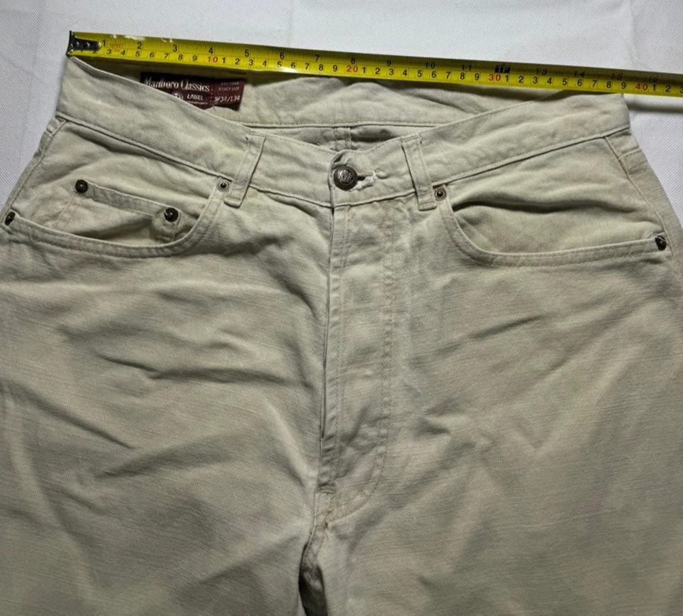 Pantalones Marlboro Classics vintage para hombre | W:31/L34 - Imagen 4 de 4