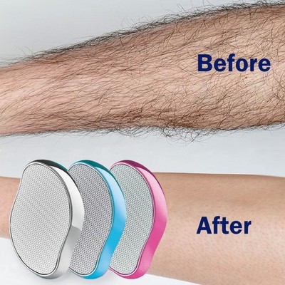 Unisex Painless Exfoliating Crystal Hair Removal Tool Reusable Waterproof