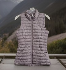 Lululemon Vest Womens Size 2 Puffer Pack It Down Mauve Pink Goose Athleisure