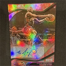 Panini Certified 2020-21 Shawn Kemp #CS-SKP Seattle Supersonics Auto /25 Insert