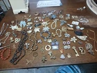 Vtg Large Lot of Signed/Unsigned Costume Jewelry Over 75 Pcs, Sar Cov, Trifari