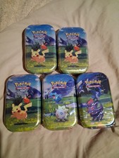 Pokemon TCG Ascended Heroes Mini Tin Lot of 5 Factory Sealed