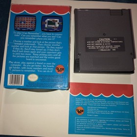 Fisher Price I Can Remember (Nintendo NES, 1990) Collectors Sale