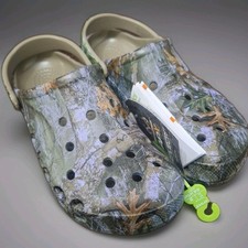 Crocs Baya Realtree Edge Clogs Adult Men's Size 10 Shoes 210511-90H New