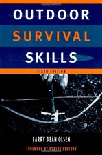 OUTDOOR SURVIVAL SKILLS By Larry Dean Olsen & Robert Redford Excellent Condition