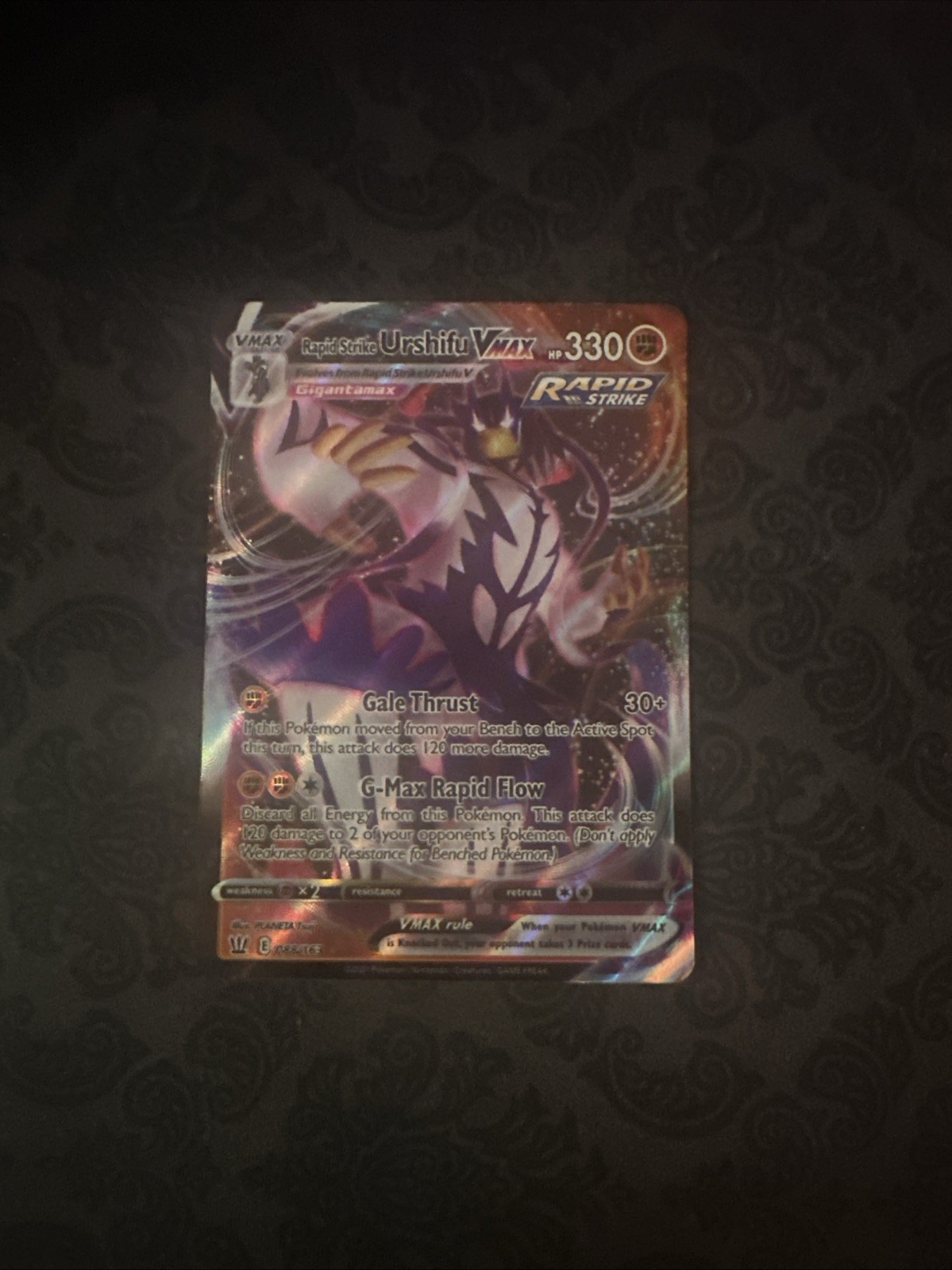 Pokémon TCG - Rapid Strike Urshifu VMax Battle Styles - 088/163