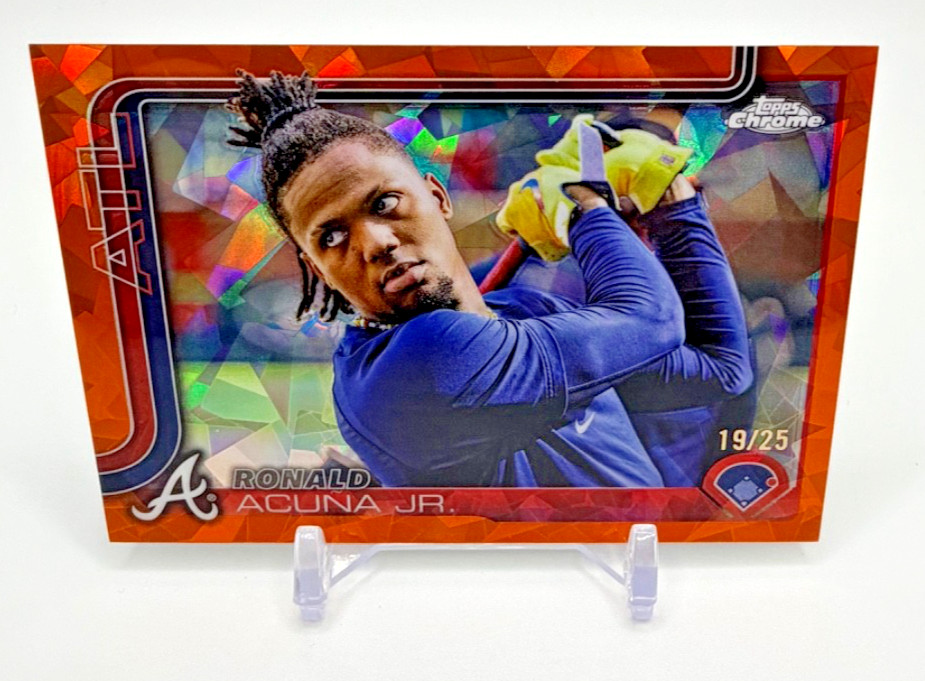 Ronald Acuna Jr. 2025 Topps Chrome Sapphire Edition #257 Image